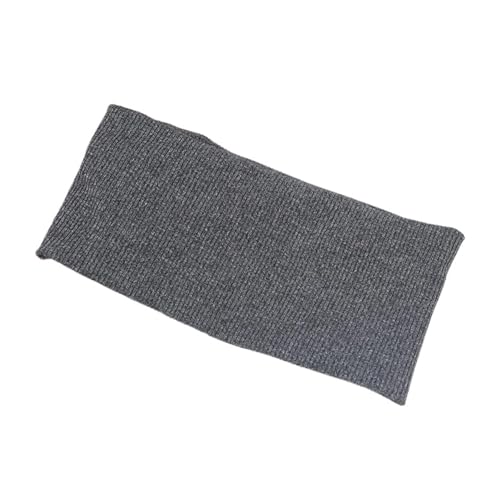 Elastische, einfarbige Haarbänder für Damen und Herren, Haarband, Mädchen, Stirnband, Zubehör (dunkelgrau) von Generisch