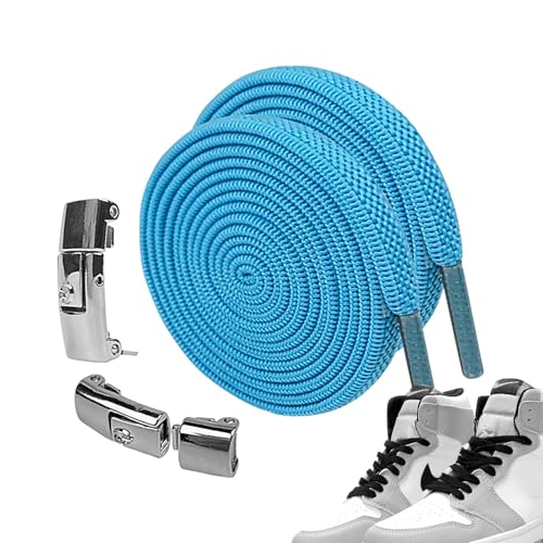 Elastische Schnürsenkel – Schnellverschluss, kein Binden von Schnürsenkeln, Schuhschnüre für Sneaker, Erwachsene, Kinder, Walking, , Joggen, sportliche Aktivität, dehnbare Schnürsenkel für Sport von Generisch