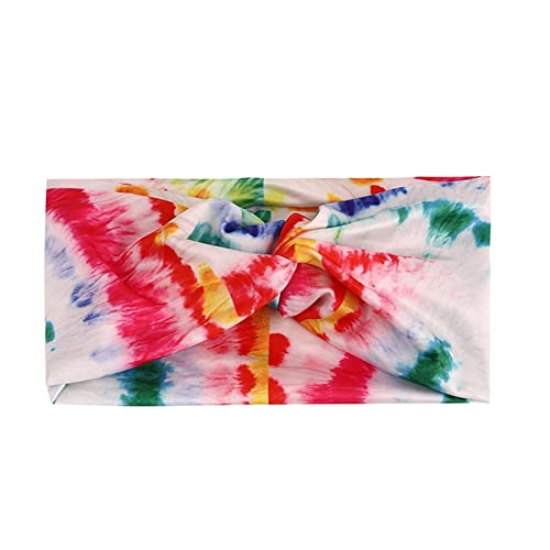 Elastisches Stirnband für Erwachsene, Damen, bedruckt, elastisches Kopfband, Haarband, Bandana, Stirnband, verspielt, funktional, nachhaltig, Make-up-Stirnbänder von Generisch