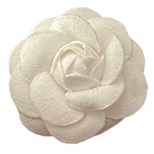 Elegante Blumen-Brosche für Damen, Hochzeitsabzeichen, Schmuck, Haarspangen für Kleid, Hut, Hemd, Anstecknadel von Generisch