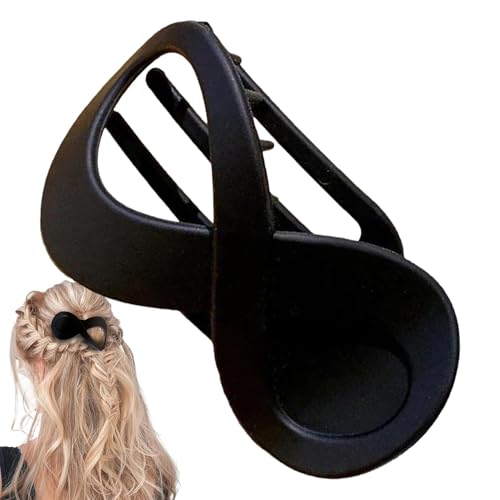 Elegante Haarklammer, Haarspangen für Frauen | Elegante Haarspange aus Acryl für dickes Haar,Damen-Rückenplatte, modisches Styling-Zubehör, starker Halt, rutschfester Griff-Clip für langes Haar von Generisch