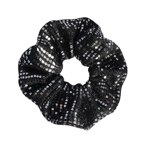 Elegante Pailletten-Haargummis für Damen, weicher Stoff, elastische Haargummis, bequeme Haarteile, Haardekoration von Generisch