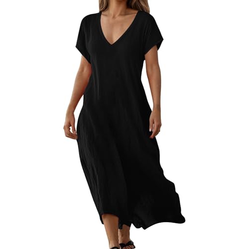 Elegantes mit ärmel XXL Curvy Freizeitkleider hemdkleid Shirtkleid Hippie Maxi Taschen dunkelgrün luftiges hemdblusenkleid blusenkleid grünes a Linie Elegantes mit ärmel XXL Curvy Freizeitkleider hemdkleid Shirtkleid Hippie Maxi Taschen dunkelgrün luftiges hemdblusenkleid blusenkleid grünes a Linie von Generisch