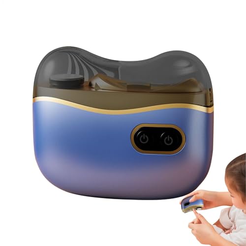 Elektrischer automatischer Nagelknipser – Fingernagelknipser | LED zum Trimmen und Polieren von Nägeln | Elektrischer Fingernagelschneider für Kinder, Erwachsene | Sicherheits-Fingernagelschneider | von Generisch