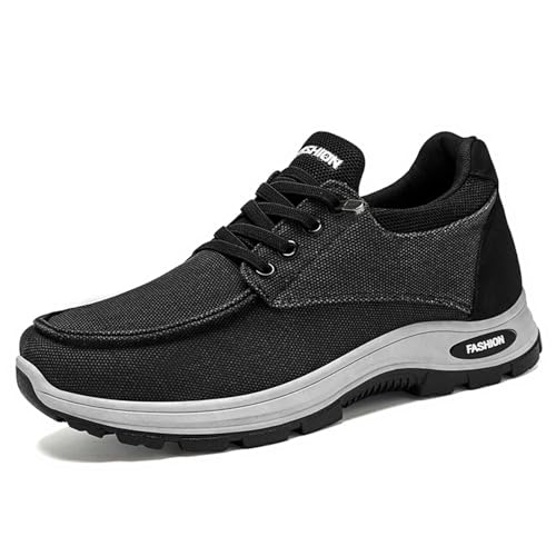 Elevate Schuhe Herren Atmungsaktive Sport Fußball Weite Breit Trekkingschuhe Sommerschuhe Breathable Sportschuhe Schuhe Herren Chunky Flach rutschfest Barfußschuhe Wasserdichter Schmerzlindernder von Generisch