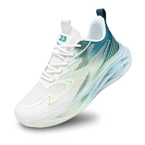 Elevate Schuhe Herren Fussballschuhe Kunstrasen Jugendliche Verschleißfest Schuhsohlen Flach rutschfest Barfußschuhe Schuhe Herren Chunky Cleats Outdoor Athletics Fußballschuhe von Generisch