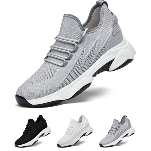 Elevate Shoes Herren Atmungsaktive Orthopädische Schuhe Aufzug Laufschuhe Golfschuhe Die Größer Machen Running Walking Sneaker Trainingsschuhe Elevateshoes mit Erhöhung 10/8/6cm Elevate Shoes Herren Atmungsaktive Orthopädische Schuhe Aufzug Laufschuhe Golfschuhe Die Größer Machen Running Walking Sneaker Trainingsschuhe Elevateshoes mit Erhöhung 10/8/6cm von Generisch
