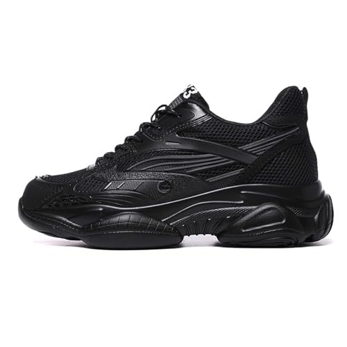 Elevate Shoes Herren Unisex Walking Mesh Freizeitschuhe Leichte Elevator Schuhe Low Top Schuhe Höhenverstellbare Elevateshoes Modische Casual Halbschuhe Straßenlaufschuhe von Generisch