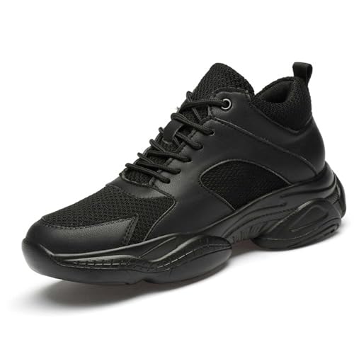 Elevate Shoes Herren rutschfest Leicht Walkingschuhe Bequeme Freizeitschuhe Sportlich Stoffschuhe Straßenlaufschuhe Elegant Weite Breit Trekkingschuhe Halbschuhe von Generisch