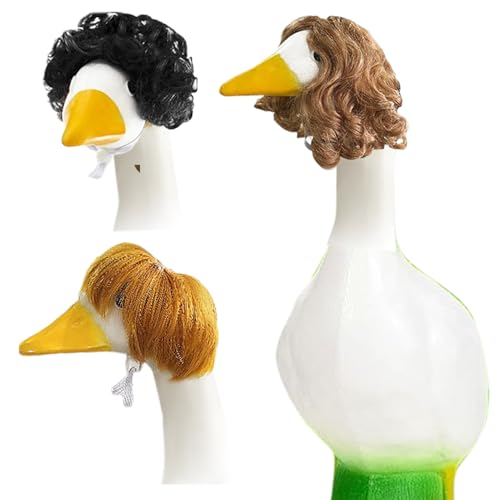 -Enten-Kostüm-Perücke, niedliche -Enten-Outfit-Perücke, dekoratives wetterfestes Haar-Accessoire, saisonale Cosplay-Kopfbedeckung für Ostern, Weihnachten, Urlaub -Enten-Kostüm-Perücke, niedliche -Enten-Outfit-Perücke, dekoratives wetterfestes Haar-Accessoire, saisonale Cosplay-Kopfbedeckung für Ostern, Weihnachten, Urlaub von Generisch