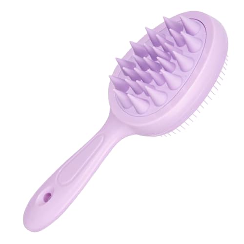 Entspannungsbürste für Erwachsene | Doppelseitige Duschkalp-Massagegeräte | Tragbare Entwirrige Haarbürste | Massage Shampoo Pinsel für Männer, Frauen, Teenager, Sportler, nasses und trockenes Haarpfl von Generisch