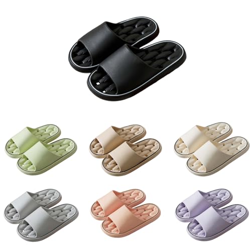 Ergonomische Wolkenschuhe Damen Herren Ultraweiche Schnelltrocknende Bequem Super Weich Rutschfest Badeschuhe Slippers Leicht Memory‑Foam Slipper mit Rutschfester Sohle Hausschuhe von Generisch