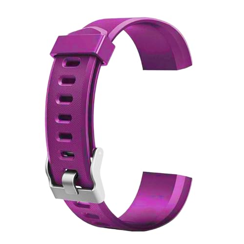 Ersatz-Armbanduhr, sehr passgenau, Fitness für ID115 Fitness, 5 Farben, Armband, Aktivitäts-Cowboy-Uhr für Herren, violett, Einheitsgröße Ersatz-Armbanduhr, sehr passgenau, Fitness für ID115 Fitness, 5 Farben, Armband, Aktivitäts-Cowboy-Uhr für Herren, violett, Einheitsgröße von Generisch