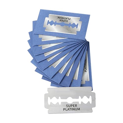 Ersatzteile für Rasierer | 10 Stücke Ersatzteile in Edelstahlhandbuch Rasierzubehör in Haushaltsnutzung und tägliches Wohnzimmer von Generisch