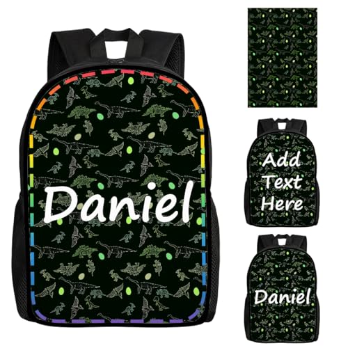 Erstellen Sie Ihr eigenes Design – individueller Rucksack mit Logo und Namen – perfekt für den täglichen Gebrauch, mehrfarbig, Einheitsgröße von Generisch