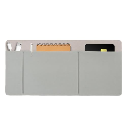 Externe Festplattenhalterung für Laptop, 3 Taschen, Kabelmanagement-Tasche, selbstklebender externer Hub-Organizer für Stifte, Telefon, Kabel, Karte, Zuhause, Arbeit, Reisen von Generisch