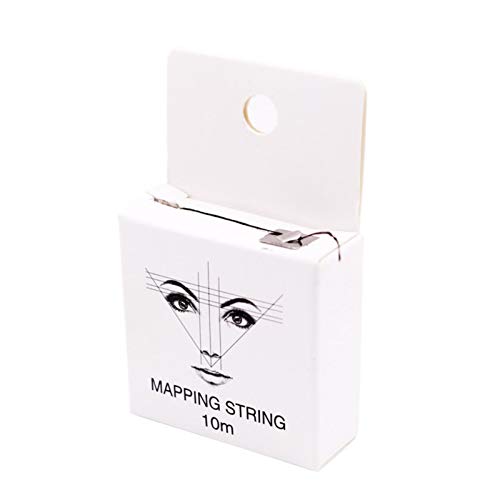 Eyebrow Mapping String, Microblading Eyebrow Marker Thread Linee Tool, 6 String for Microblading Eyebrow, Pre-Inked Mapping Strings, Cosmetic Tool for Microblading and Waxing for Women Men Teenager Eyebrow Mapping String, Microblading Eyebrow Marker Thread Linee Tool, 6 String for Microblading Eyebrow, Pre-Inked Mapping Strings, Cosmetic Tool for Microblading and Waxing for Women Men Teenager von Generisch