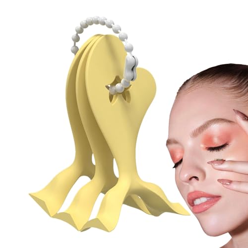 Eyeliner-Make-up-Schablone, Eyeliner-Make-up-Tool - 3-teilige Kontur-Augen-Make-up-Vorlage für Anfänger | Beauty Tool Wimpernformer- für Business, Dates, Auftritte, Pendeln von Generisch