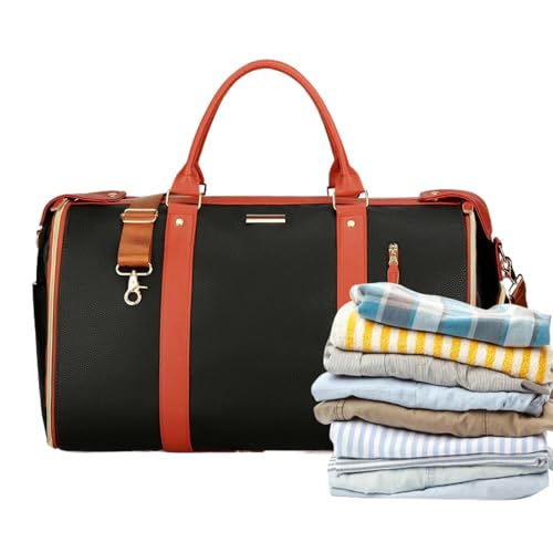 FALDABLE DUFFE Bag - Duffel Pack FÜR DIE Trave | LightwEteightwaterdcover Reisetasche Kleidung Schuhe Duffels Organizer Für Camping -Wander -Fitnessstudio von Generisch