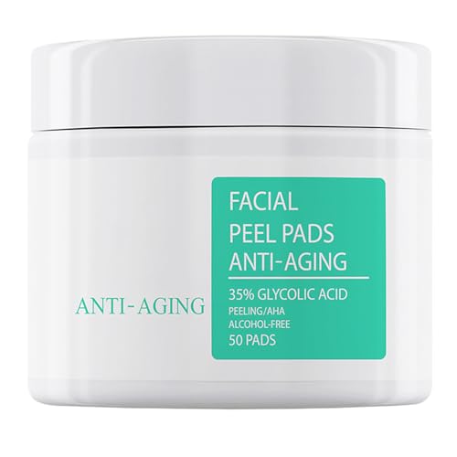 Face Peel Pads - Tücher Für Ein Strahlendes Gesicht,Glättende Und Verfeinernde Gesichtspads Für Mattheit Körperporen Pflege Frauen Zuhause Reisen | Unterwegs von Generisch