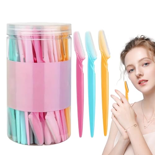 Face Razor Augenbrauen-Haarentfernungswerkzeug, sanfter Gesichts-Epilierer | Schlanke Rasierlampe, Augenbrauen-Definition, Mini-Derma, einfacher Stab, Hautschneider lis von Generisch