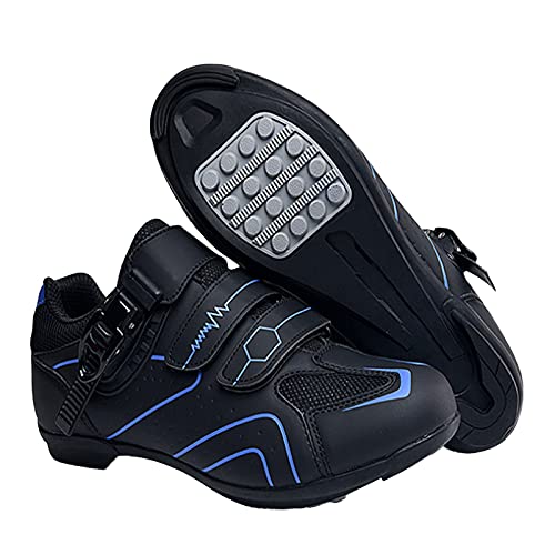 Fahrradschuhe Herren Damen rutschfeste Mountainbikeschuhe Mit Schnalle und Gummisohle Atmungsaktive BarfußSchuhe Dämpfung Rennradschuhe Flach Sportschuhe Slip On Outdoorschuhe von Generisch