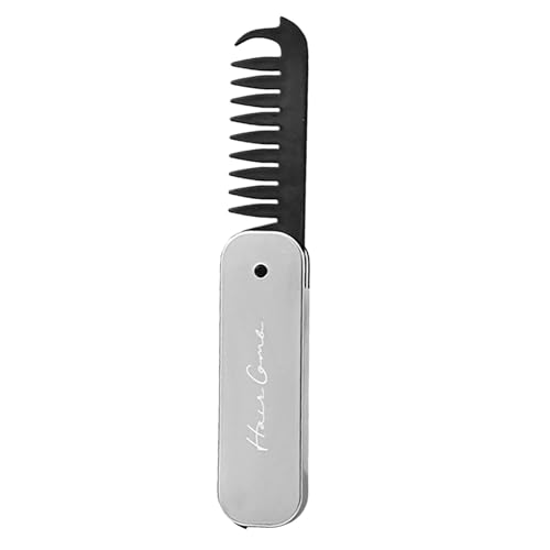 Faltbare Haarbürste - Faltbare Haarbürste Damen | -ni Bürste | Tragbare Haarbürste | Doppelseitiges kleines Haarstyling-Werkzeug, multifunktionaler Reisekamm, Kopfhautmassage, Reisehaarbürste für von Generisch