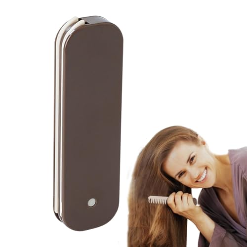 Faltbarer Haarkamm, faltbarer Kamm für Frauen | Reisefreundlicher Haarkamm mit feinen und breiten Zähnen in Handtaschengröße | 2-in-1 antistatischer Haarkamm für Fitnessstudio, Auto, Handtasche Faltbarer Haarkamm, faltbarer Kamm für Frauen | Reisefreundlicher Haarkamm mit feinen und breiten Zähnen in Handtaschengröße | 2-in-1 antistatischer Haarkamm für Fitnessstudio, Auto, Handtasche von Generisch