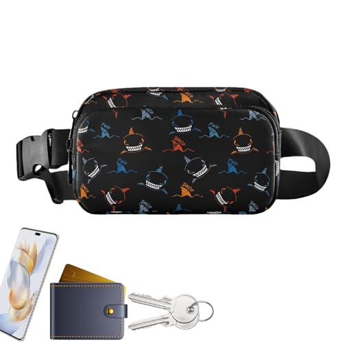Fanny Pack Für Damen | Multifunktionale Hüfttasche Mit Verstellbarem Gurt - wasserdichte Umhängetasche Für Schwimmen Wandern Reisen Radfahren Alltag von Generisch