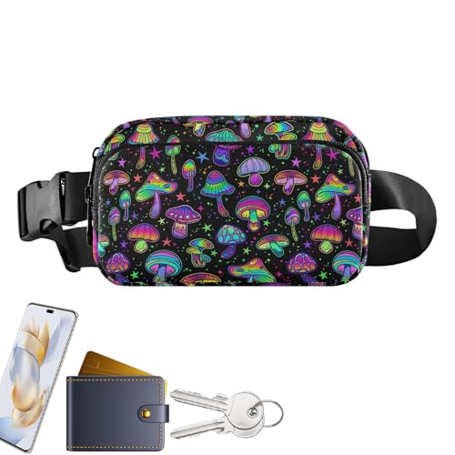 Fanny Pack Für Damen - Reißverschluss Bauchtasche Für Reisen Sport Alltag,wasserdichte Umhängetasche Für Schwimmen Wandern Reisen Radfahren Alltag von Generisch