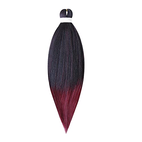 Farbe Perücken Perücke Haar African Gradient Black Dirty Braid Highlight Extension Perücke Perücken Damen Schwarz Kurz (D, One Size) von Generisch