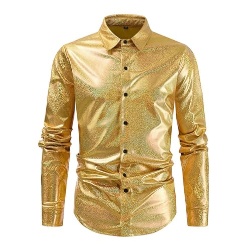 Faschingskostüme Männer Galaxy Hemd Herren Langarm 80er,Sternenhimmel Herrenhemd Partyhemd 60er Hip Hop Disco Outfit,Hawaiihemd Glänzend Freizeithemd Bunte Button Down Karneval Abba Kostüm Faschingskostüme Männer Galaxy Hemd Herren Langarm 80er,Sternenhimmel Herrenhemd Partyhemd 60er Hip Hop Disco Outfit,Hawaiihemd Glänzend Freizeithemd Bunte Button Down Karneval Abba Kostüm von Generisch
