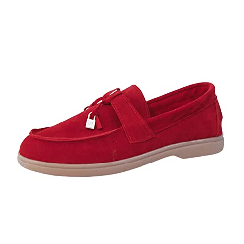 Fashion Four Seasons Damen Freizeitschuhe Flacher Boden rutschfeste Runde Zehe Slip On Solid Suede Simple Style Schuhe Damen Sneaker Blau Pumps Chunky High Heel Kleid Schuhe Dicker Absatz Pumps Fashion Four Seasons Damen Freizeitschuhe Flacher Boden rutschfeste Runde Zehe Slip On Solid Suede Simple Style Schuhe Damen Sneaker Blau Pumps Chunky High Heel Kleid Schuhe Dicker Absatz Pumps von Generisch