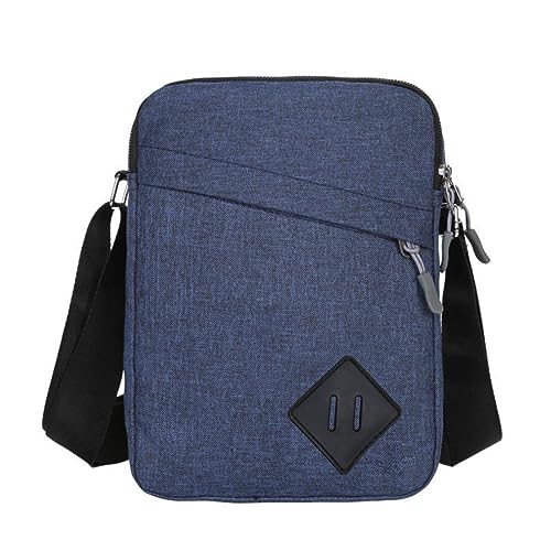 Fashion Satchel Business Travel Men And Women Universal Small Square Bag Shoulder Carry On Document Bag Shoulder Bag Shoulder Bag Laptop Messenger & Shoulder Bags, blau, Einheitsgröße von Generisch