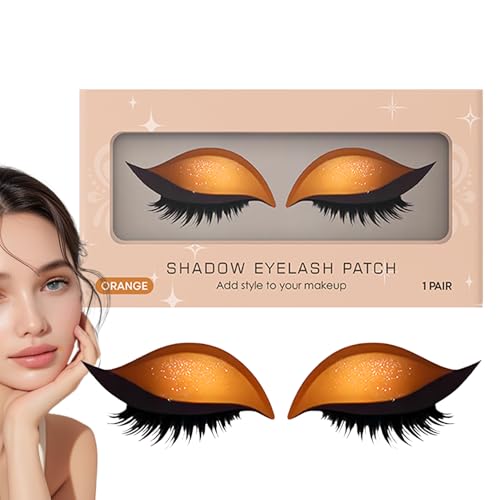 Faule Lidschatten Wimpern | Wiederverwendbare Falsche Wimpernschatten Pads - Wasserdichter Schmutzabweisender Wimpern Aufkleber für Halloween Nachtausgang Cosplay Brautfotoshooting Faule Lidschatten Wimpern | Wiederverwendbare Falsche Wimpernschatten Pads - Wasserdichter Schmutzabweisender Wimpern Aufkleber für Halloween Nachtausgang Cosplay Brautfotoshooting von Generisch