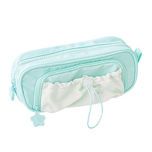 Federmäppchen – Doppelschichtiges Federmäppchen mit großem Fassungsvermögen, Stift-Aufbewahrungsbehälter, Schreibwaren-Tasche für Klassenzimmer, Kunst, Teenager, Kindergarten, Handwerk, Büros, College von Generisch