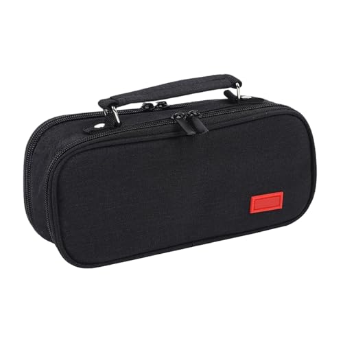 Federmäppchen Mit Tragegriff,Tragbare Federtasche Mit Griff - Organizer Für Arbeitsplatz Schule Desktop Basteln Studio Reisen Wohnheim Make-up von Generisch