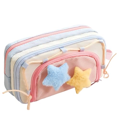 Federmäppchen Tasche - Großes Fassungsvermögen Stifteetui Organizer - Schreibzeugtasche Mit 8 Fächern Für Radiergummi Lineal Marker Notizen Schüler Lehrer Kindergarten Reise Rucksack Geburtstag Weihna Federmäppchen Tasche - Großes Fassungsvermögen Stifteetui Organizer - Schreibzeugtasche Mit 8 Fächern Für Radiergummi Lineal Marker Notizen Schüler Lehrer Kindergarten Reise Rucksack Geburtstag Weihna von Generisch