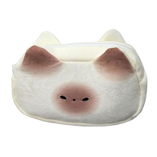 Federmäppchen mit Katzenmotiv für die Schule, Schulbedarf für Mädchen, Federmäppchen, Schulbedarf mit -Design für die Schule für Haftnotizen, weiß, Refer to description, Unisex von Generisch