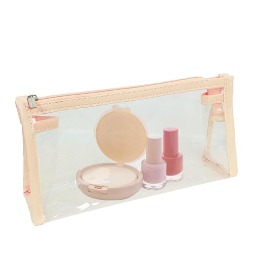 Federmäppchen – niedliche, transparente Tasche, Bleistift-Organisation, Schreibwaren-Organisation für Studenten, großer Bleistift-Organizer für Grund-, Mittel- und Oberschule, , Refer to von Generisch