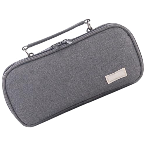 Feldstiftbeutel - Schulstiftbeutel, Polyester -Polyester -Trill, Geräumt Von Make -up -Tasche | Mit Stiften Mit Mehrschichtiger, Bleistiftkit für die Schule. Mit mehrMultifunktionaler Bleistiftbeutel von Generisch
