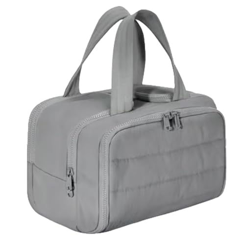 Feltz Toiletry Bag-Travelfree Convely Toiletry Bag, Puffy Multi-Functional Toiletrys Bags for Women, Leisure Travel (Grey) von Generisch