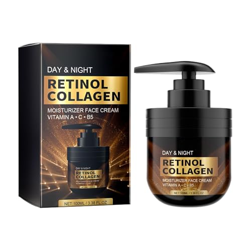 Feuchtigkeitsspendende Gesichtscreme, 100 ml, nährende Gesichtscreme, natürliche Aufhellungsbehandlung für Herren und Damen nach dem Schlaf, Morgen, Abend, Reisende, Make-up-Träger von Generisch