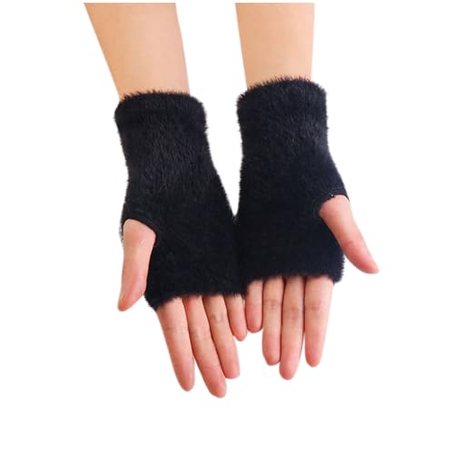 Fingerlose Handschuhe Damen Halbfingerhandschuhe Touchscreen Winter Warm Handschuhe mit Berührung Fäustlinge Einfarbig Handschuhe Wolle Winterhandschuhe für Damen Thermo Halbfinger Strickhandschuhe Fingerlose Handschuhe Damen Halbfingerhandschuhe Touchscreen Winter Warm Handschuhe mit Berührung Fäustlinge Einfarbig Handschuhe Wolle Winterhandschuhe für Damen Thermo Halbfinger Strickhandschuhe von Generisch