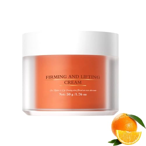Firming and Lifting Cream, Neck Firming Cream for Loose Skin, Straffende Gesichtscreme, Anti Falten Creme Soforteffekt, Gegen Hautalterung, Doppelkinn Entferner, für Frauen & Männer, 50g (1) von Generisch