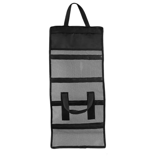 Fischereiköderbeutel - wasserdichte PVC -Zahnradspeicherhülle | Spinnerbait Organizer mit großer Kapazität mit Fünf Netz/Schichtfaltdesign | Transparenter Tackle Inhaber für Seen und Fischereisen von Generisch