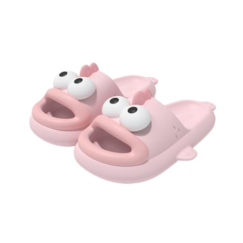 Fish Slippers, Tongue Kiss Slippers,Summer Non-Slip Thick Sole Beach Shower Shoes for Women Men (Pink, Erwachsene, 42, Numerisch (von/bis), EU Schuhgrößensystem, 43, M) von Generisch