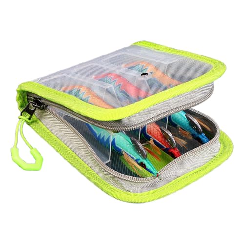 Fishing Tackle Bag, Protective Saltwater Hook Cover, 5.91x5.04x1.5 Inches Spacious Design & Compact Storage, Transparent Waterproof Organizer Pouch for Kayaking Gear, Beginner Anglers, Husband, Boat Fishing Tackle Bag, Protective Saltwater Hook Cover, 5.91x5.04x1.5 Inches Spacious Design & Compact Storage, Transparent Waterproof Organizer Pouch for Kayaking Gear, Beginner Anglers, Husband, Boat von Generisch