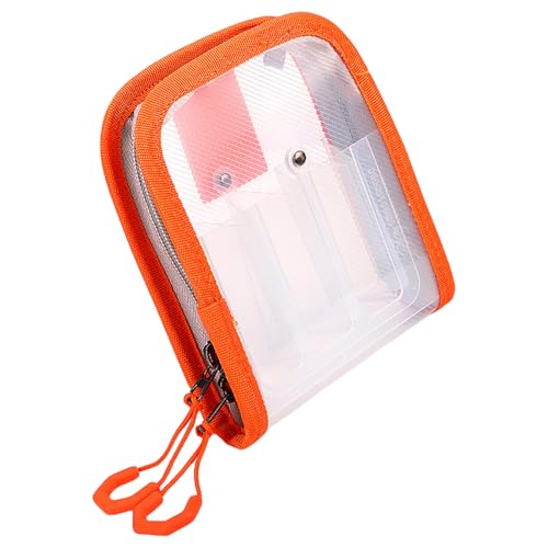 Fishing Tackle Storage Bag Cover, Transparent Waterproof Organizer with Saltwater Hook Protection, Kayak Gear Pouch for Boat Trips Beginner Anglers Enthusiasts Use von Generisch