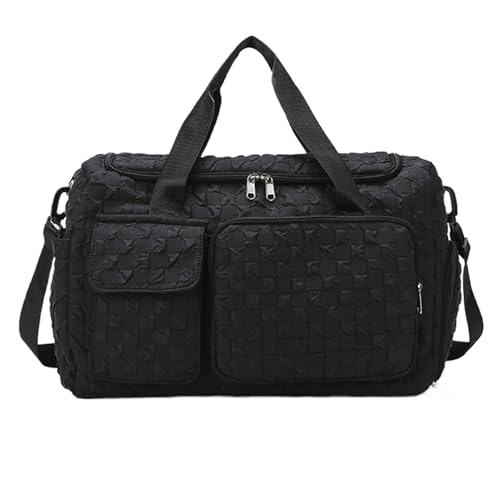 FitNespache | Fitness-Tasche Für Männer | Fitness-Tasche Mit Schuhfach | Mehrzweck-Mitarbeiterartikel Für Trainingsausflüge Im Fitnessstudio Duffel Taschen Fitness Studio, Schwarz , riferimento von Generisch